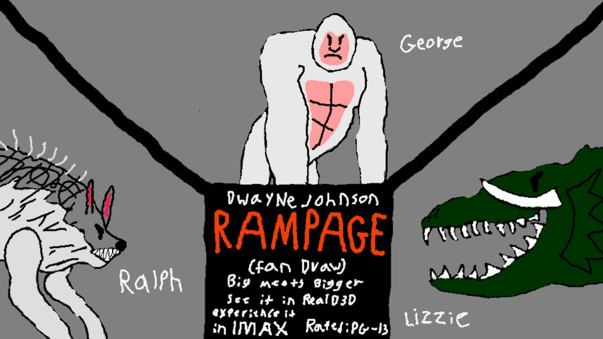 Rampage (2018) Fan-draw by Nathan750 on DeviantArt