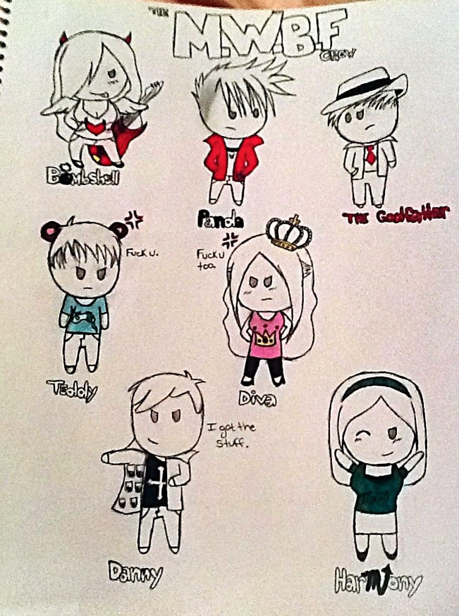 MWBF CREW: new series by likeporcelin on DeviantArt