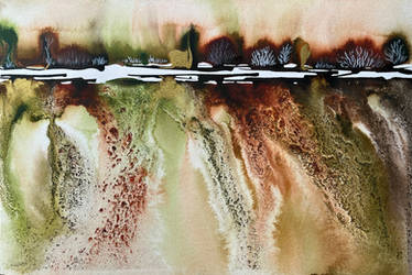 Autumn walk in the moor