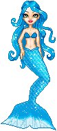 Blue Mermaid by RedqueenAllison