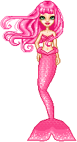 Pink Mermaid by RedqueenAllison