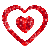 Glittery Heart icon.3