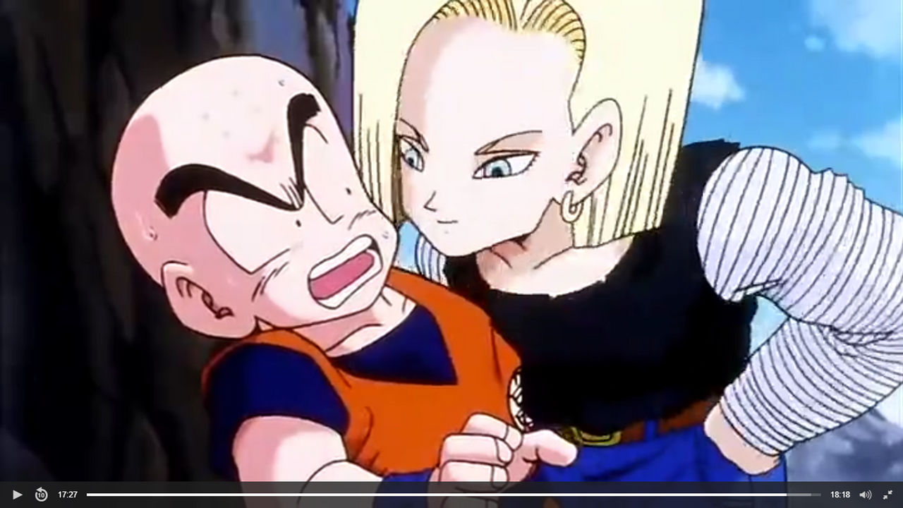 Android Krillin Krillin and Android 18 by gohanandash on DeviantArt
