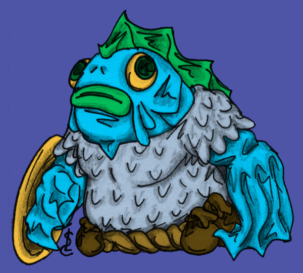 Gagol the Fishman by MadGoblin