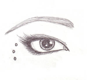 Dotted Eye Sketch