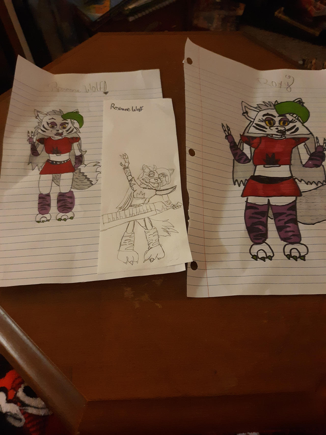 ROXANNE WOLF DRAWINGS by jazzycircus on DeviantArt