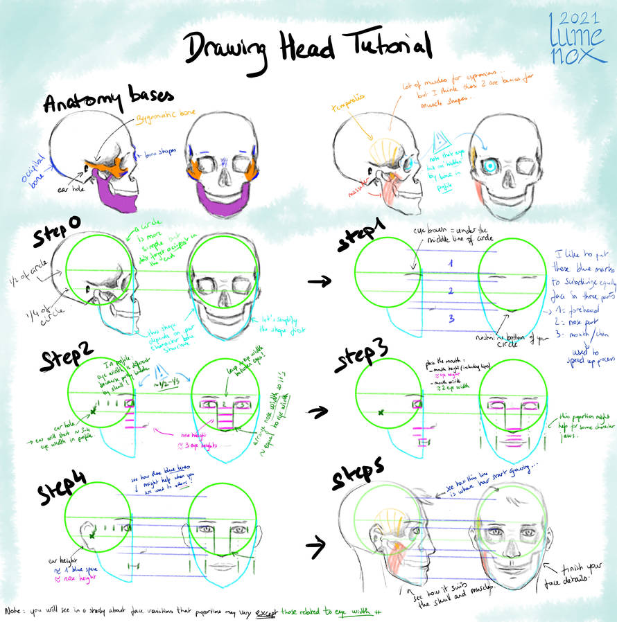 Face Tutorial by Lumenox on DeviantArt