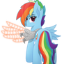 Alt. Rainbow Dash (Vector)