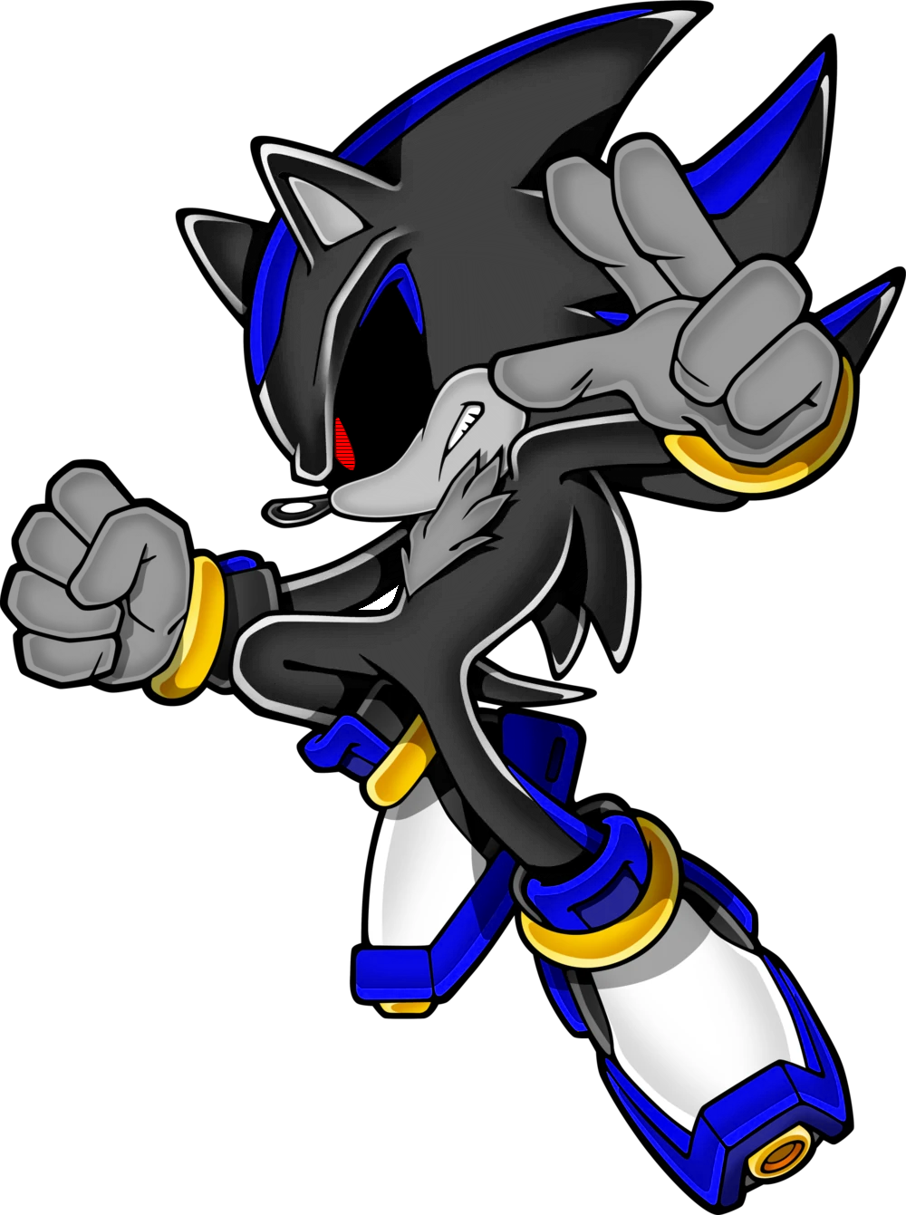 Sonic Speed Simulator Render - Android Shadow Blue by ShadowFriendly on  DeviantArt