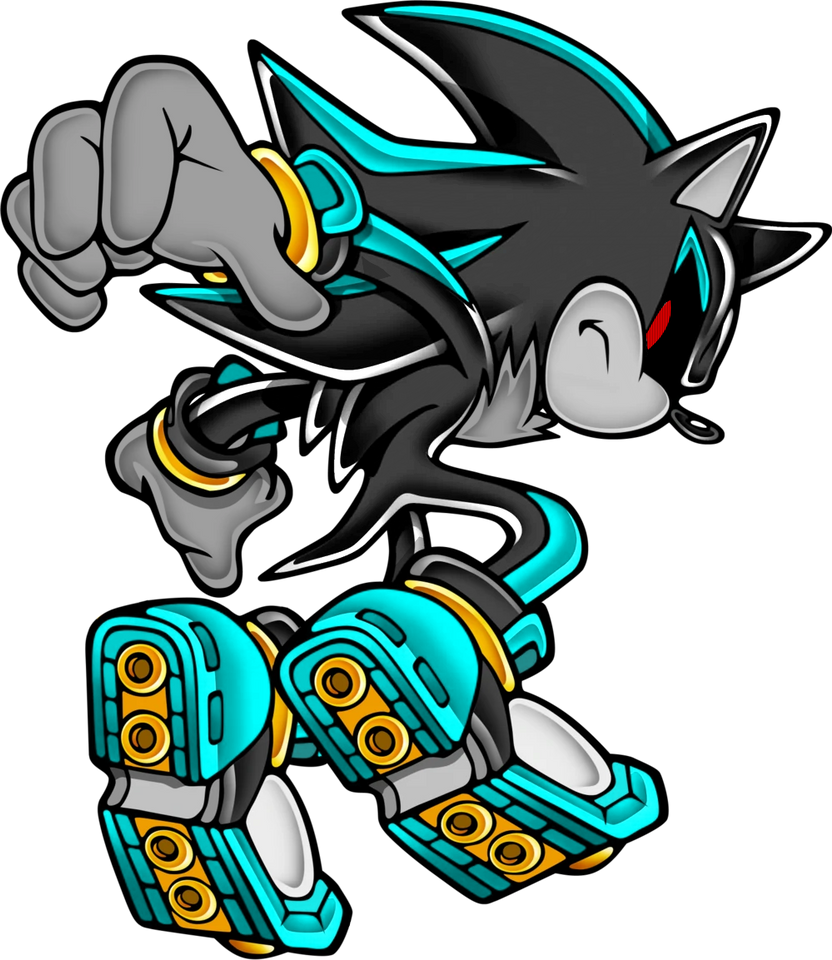 Cyan Shadow Android SA2B Edit by ELECTR0CITY on DeviantArt
