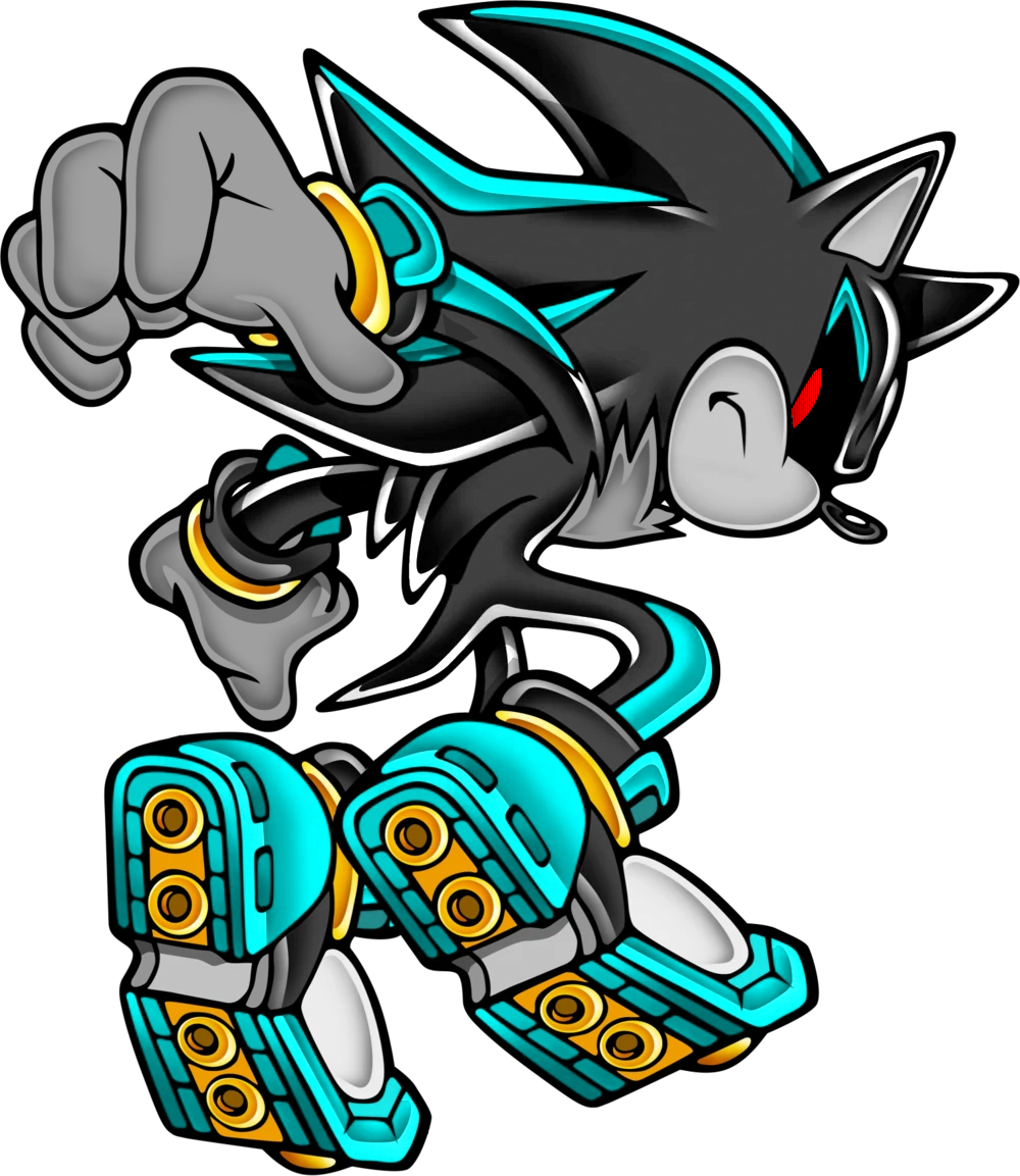 Cyan Shadow Android SA2B Edit by ELECTR0CITY on DeviantArt