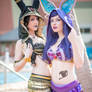 Umbreon and Espeon Pokemon Cosplay