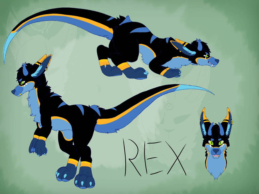 Rex the Dinodog by MightyCosmicNights on DeviantArt