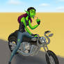 Goblin Biker