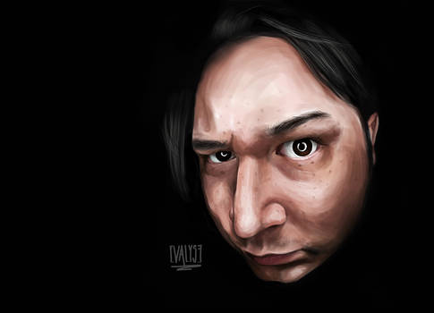 Digital art portrait