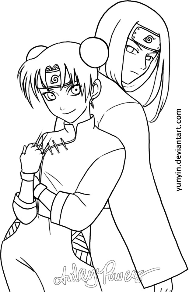 97 Naruto Neji Coloring Pages  HD