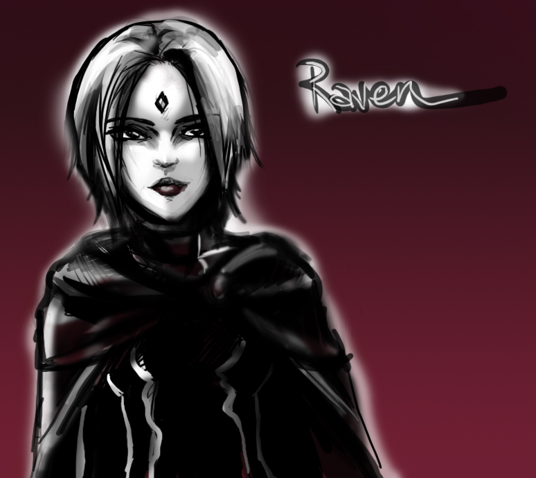 Raven sketch