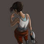 Chell from Above