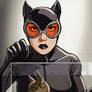 Surprised Catwoman