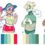 color palette adopts (CLOSED)