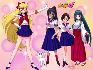 Sailor V and Friends