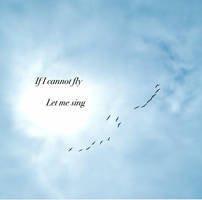 If I Cannot Fly Let Me Sing