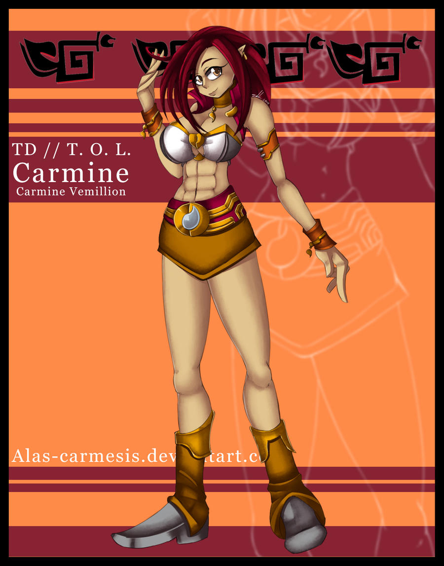 .:: Elemental Huntress Carmine Vermillion ::.