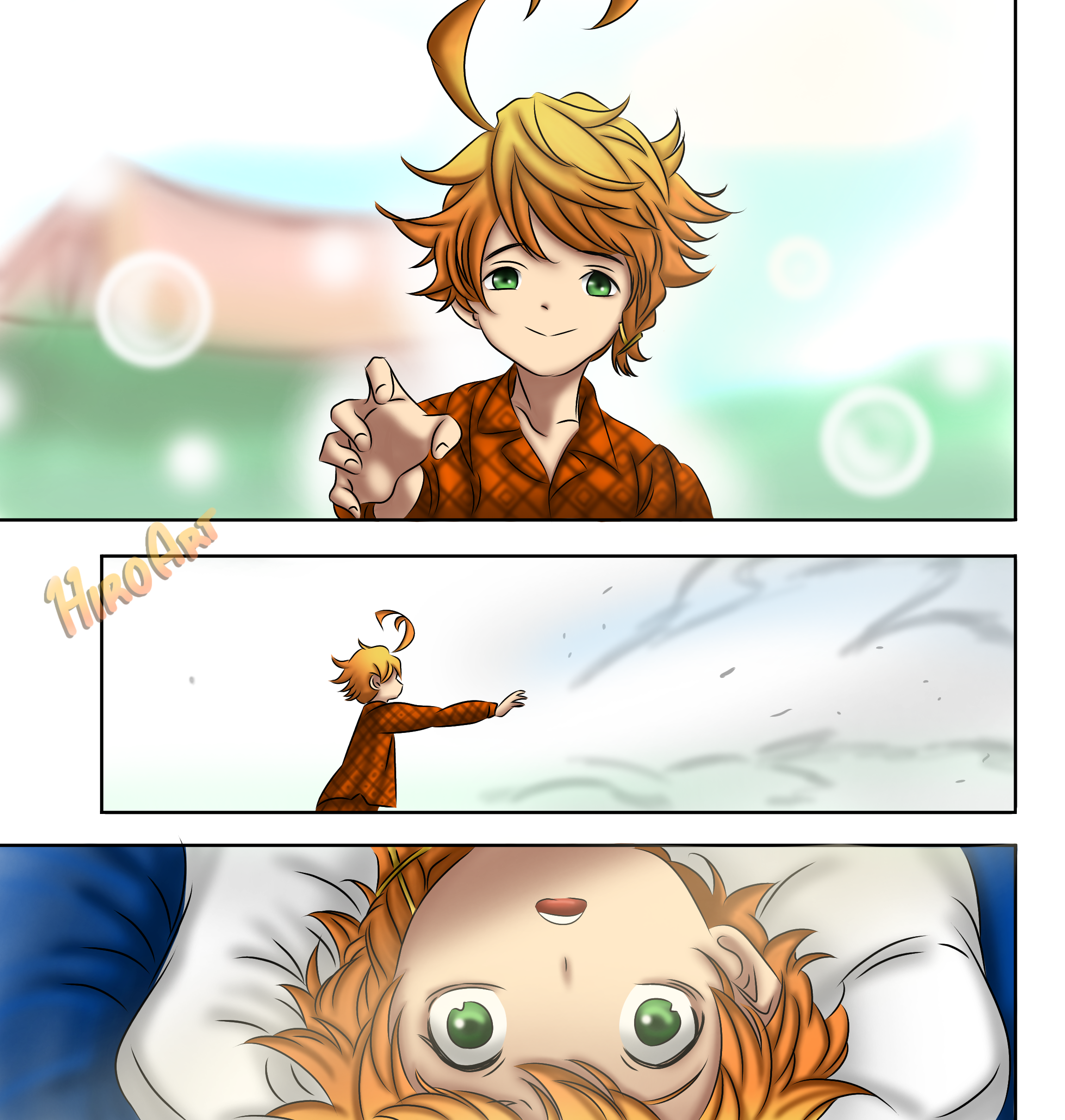 Emma {The Promised Neverland} by BiancaRoseART on DeviantArt