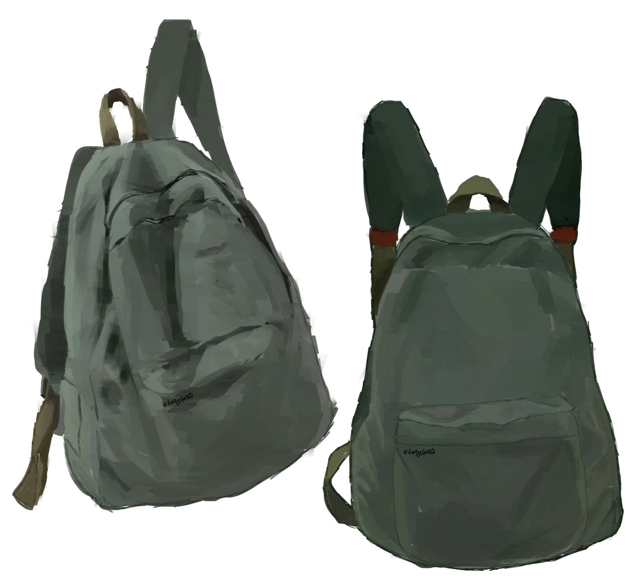 Backpack Yart Backpack by KarylArts on DeviantArt