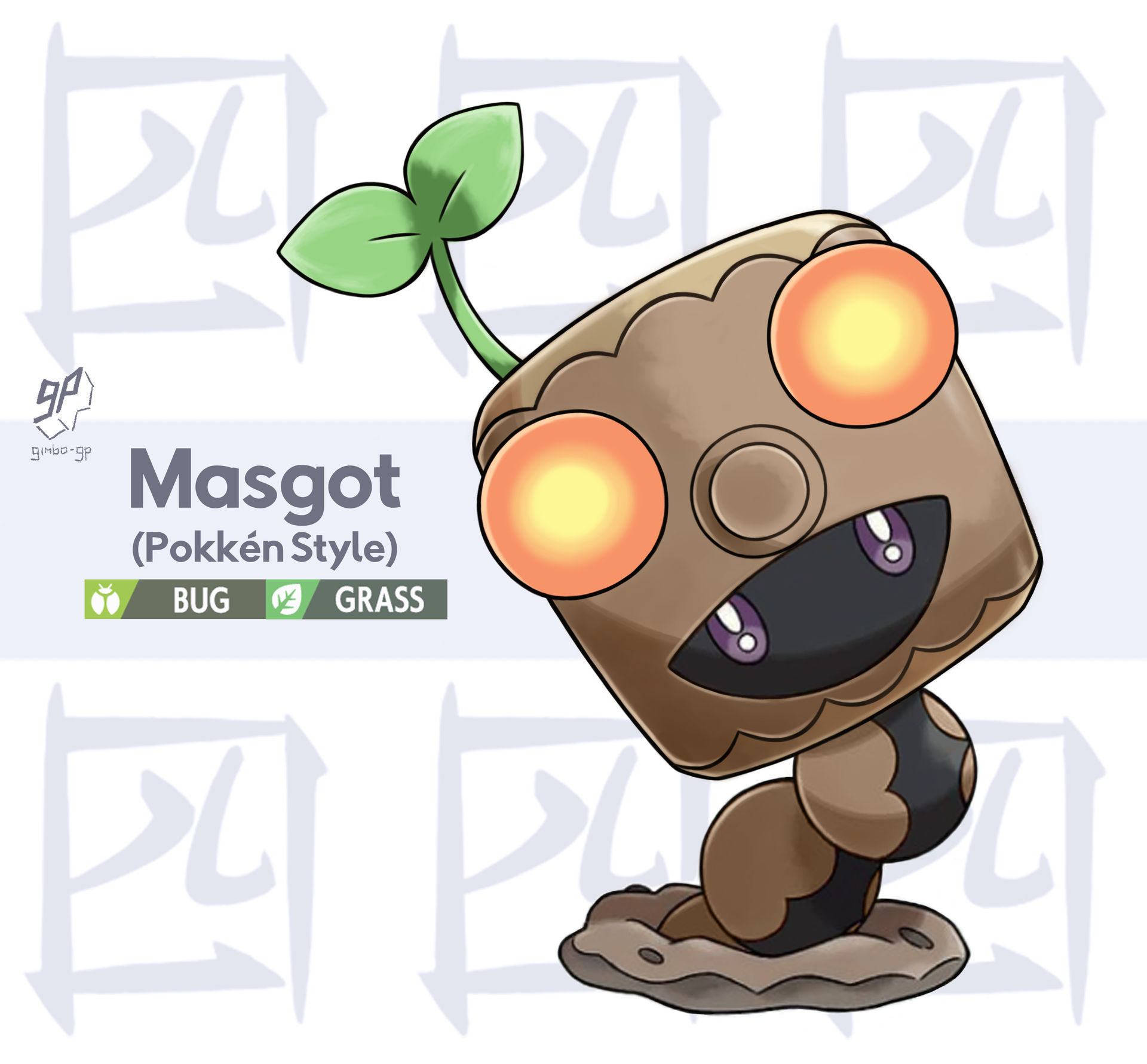 Masgot Pokken Style - elite4 by gimbo-gp on DeviantArt