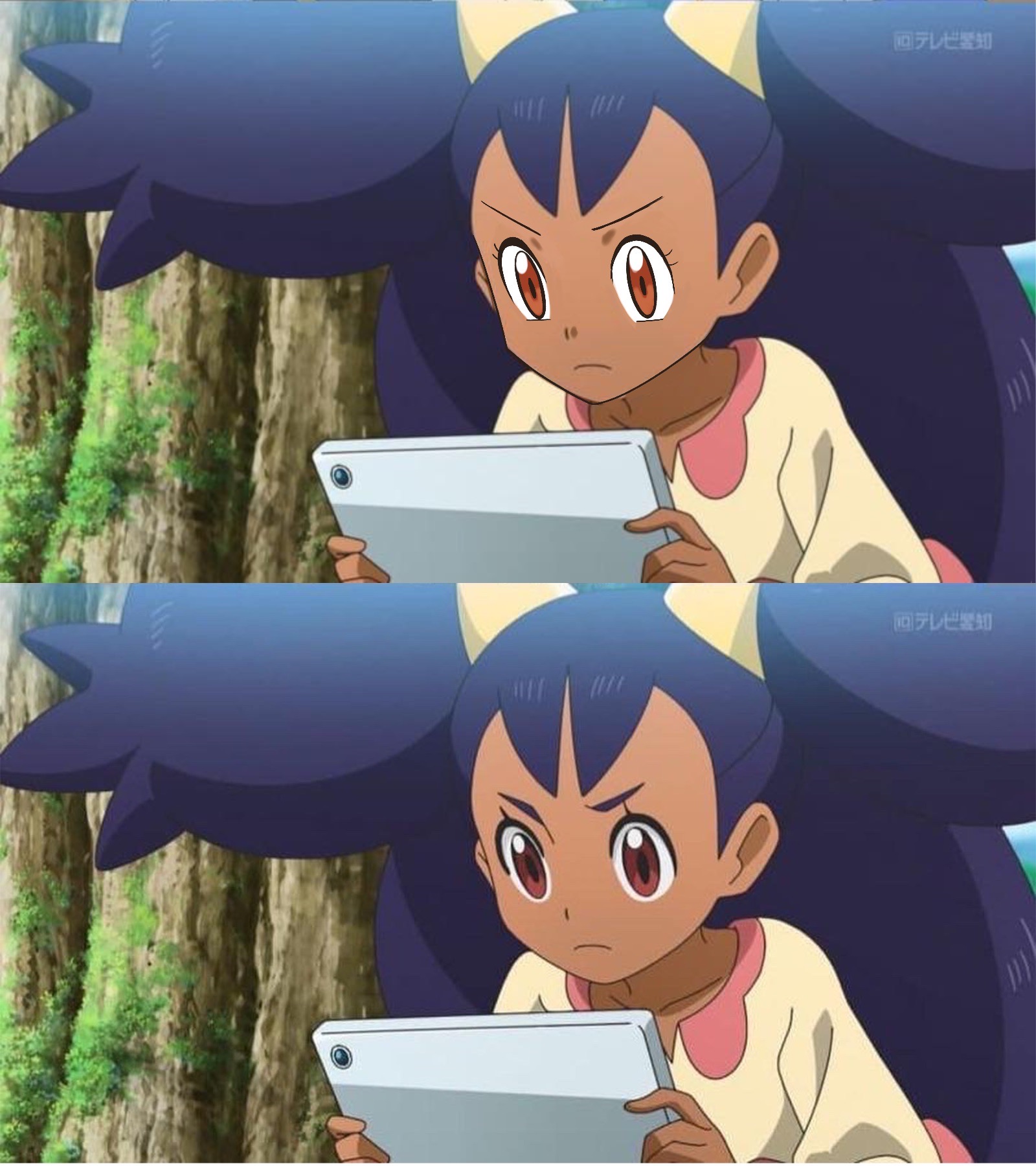 Pokemon W pokemon W - Iris redraw (BW) by kskwak2 on DeviantArt