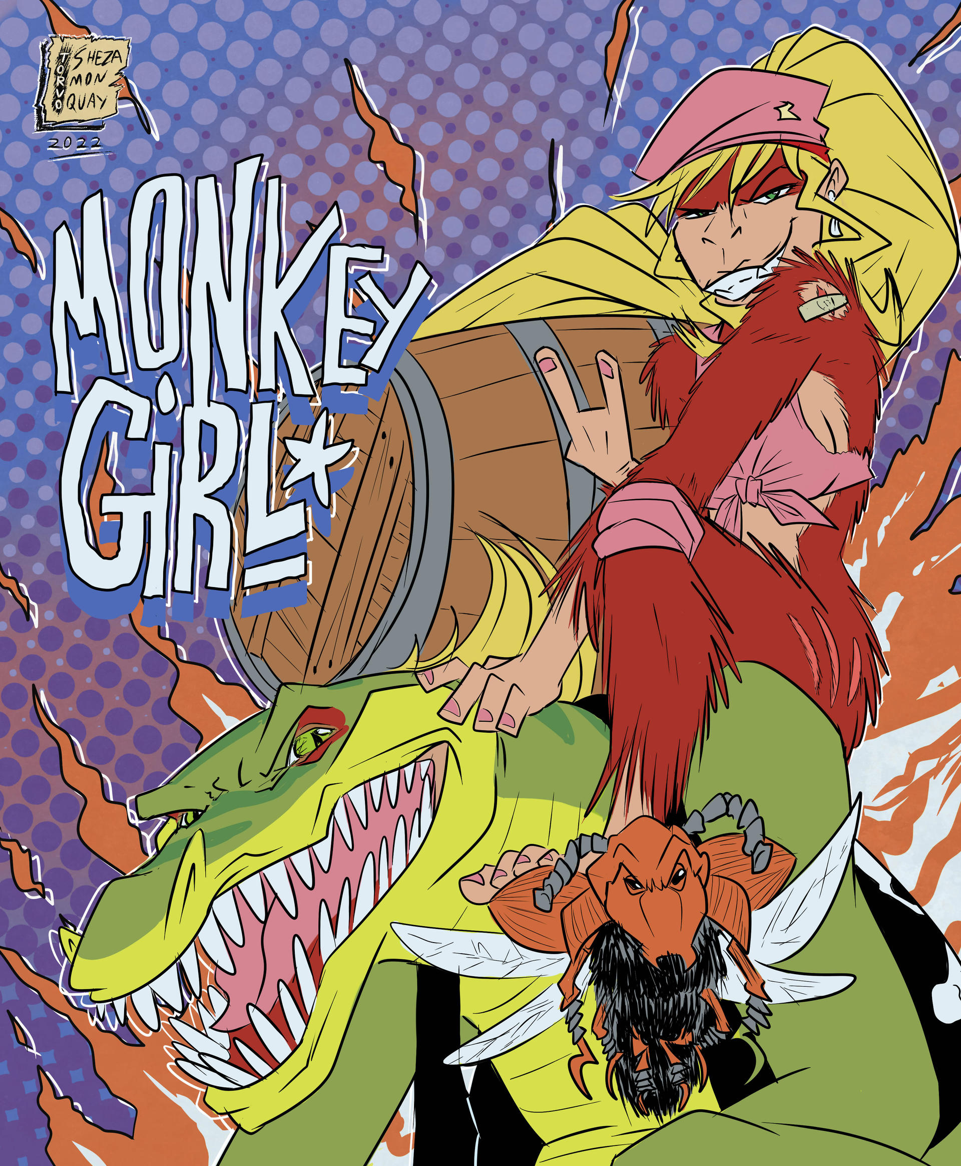 Girl Rally Monkey Monkey Girl 3 by TorvoArt on DeviantArt