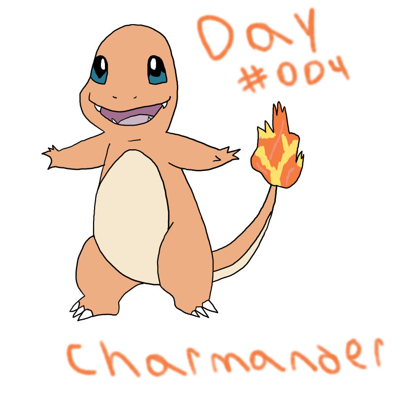 Day 004 Charmander by GiygasBandicoot on DeviantArt