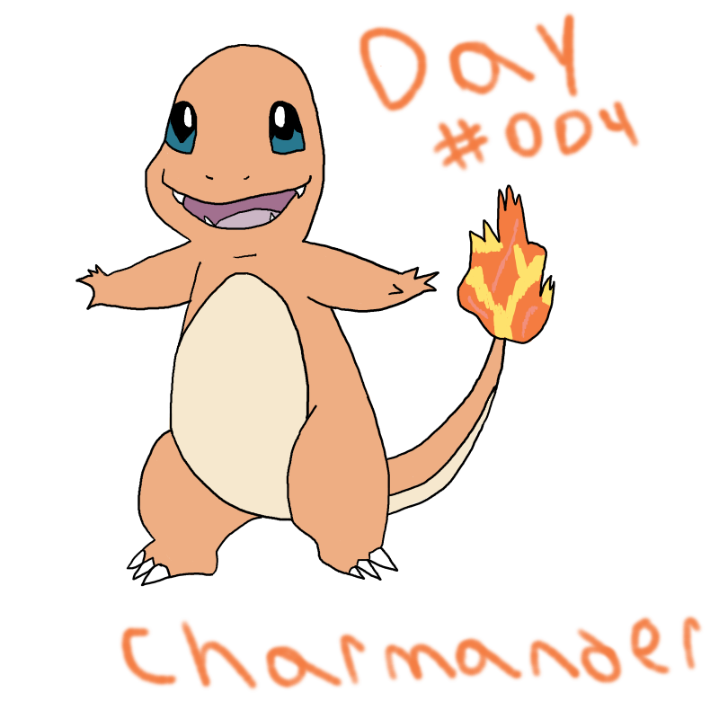 Day 004 Charmander