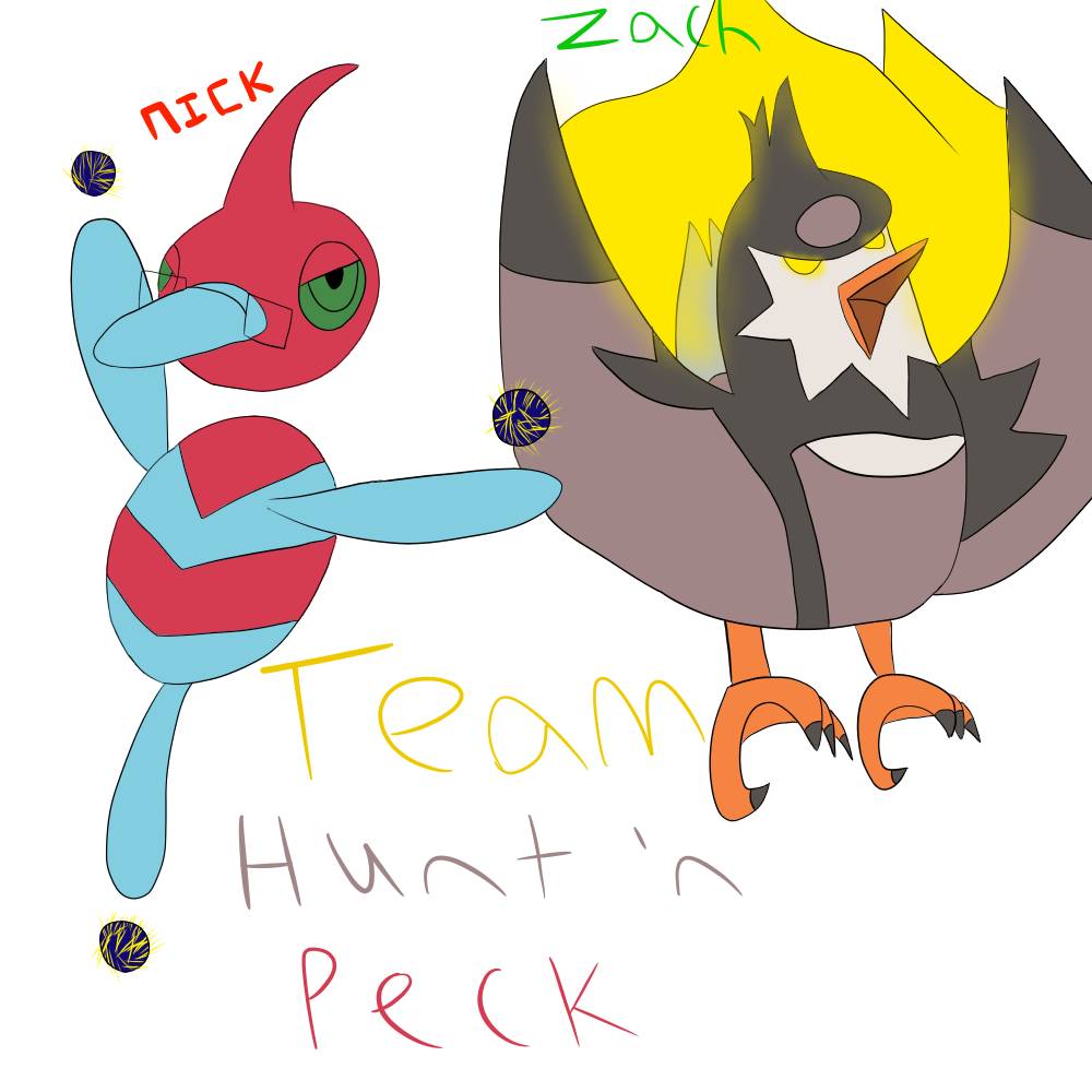 Team Hunt and Peck