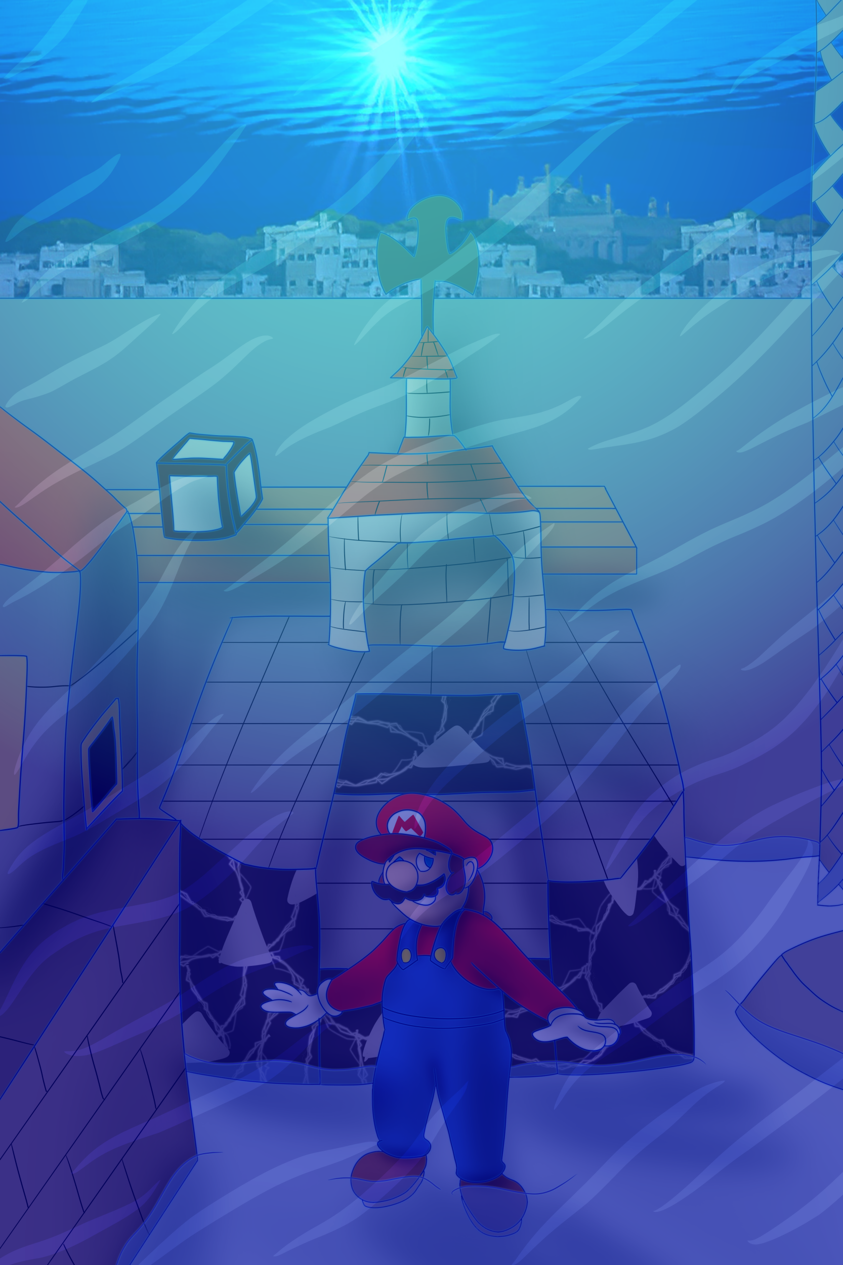 MAR10 Wet Dry World by GiygasBandicoot on DeviantArt