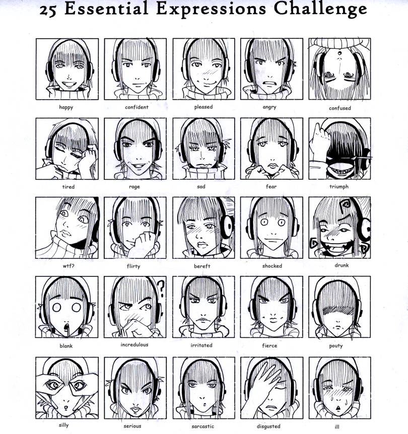 Face Expression Meme( DRAWING CHALLANGE!!) by EmmaSmudge on DeviantArt