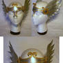 Silver and Gold Winged Valkyrie Circlet