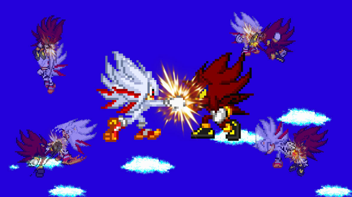 Hyper Shadic VS Perfect Nazo by jediwarriormike on DeviantArt