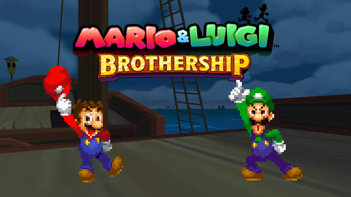 Mario and Luigi Brothership poster by jediwarriormike on DeviantArt