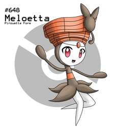 Meloetta - Pirouette Form