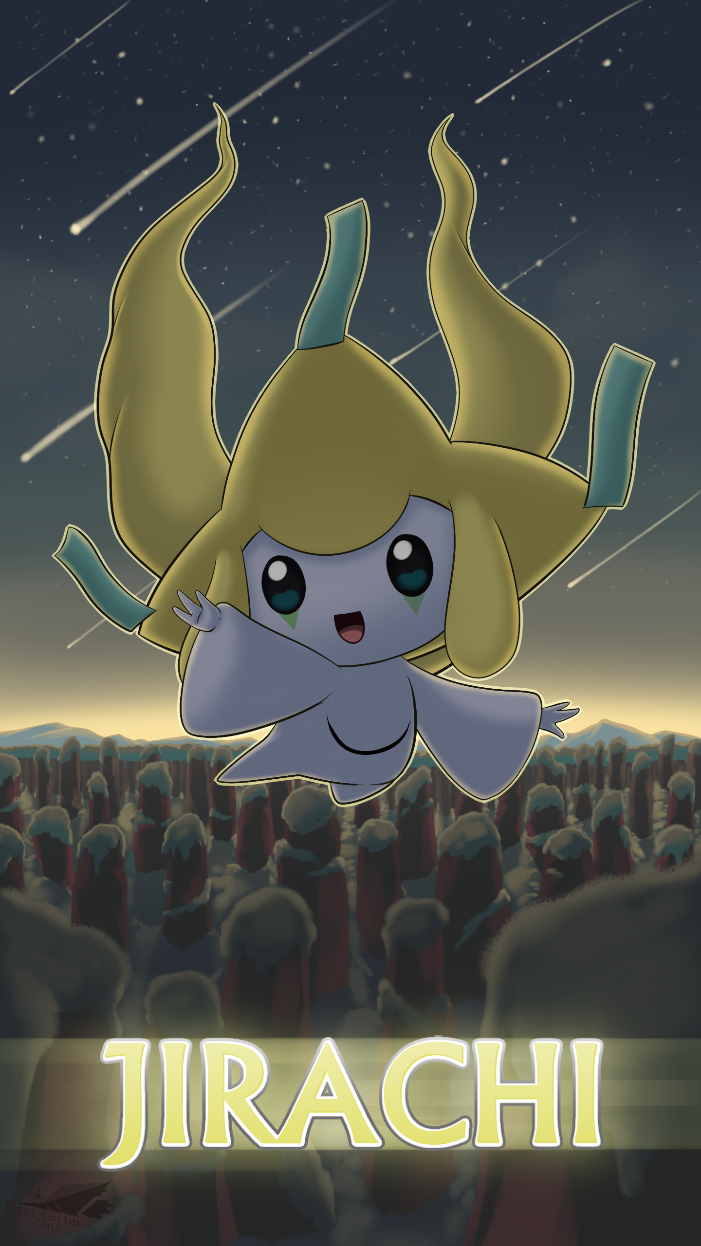 Pokemon 20th Anniversary- Jirachi