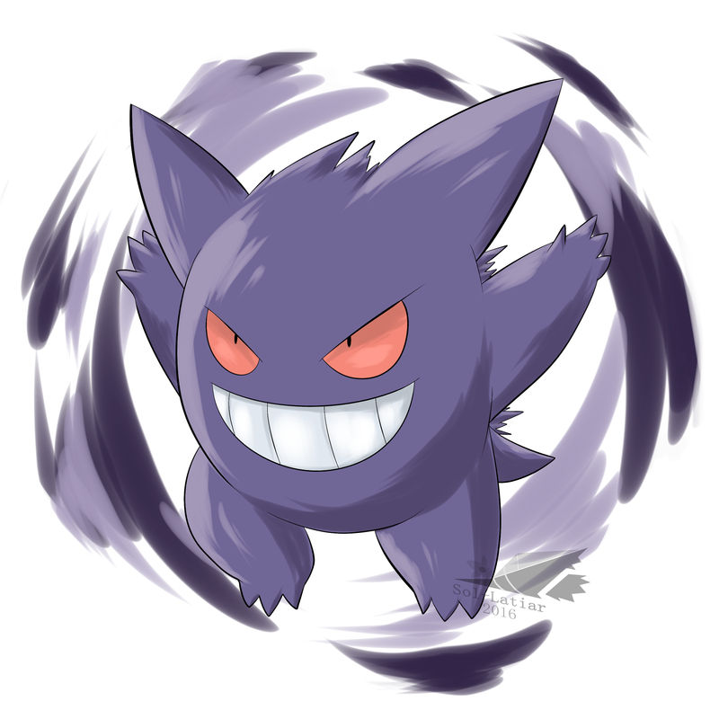 Gengar by Sol-Lar-Bink on DeviantArt