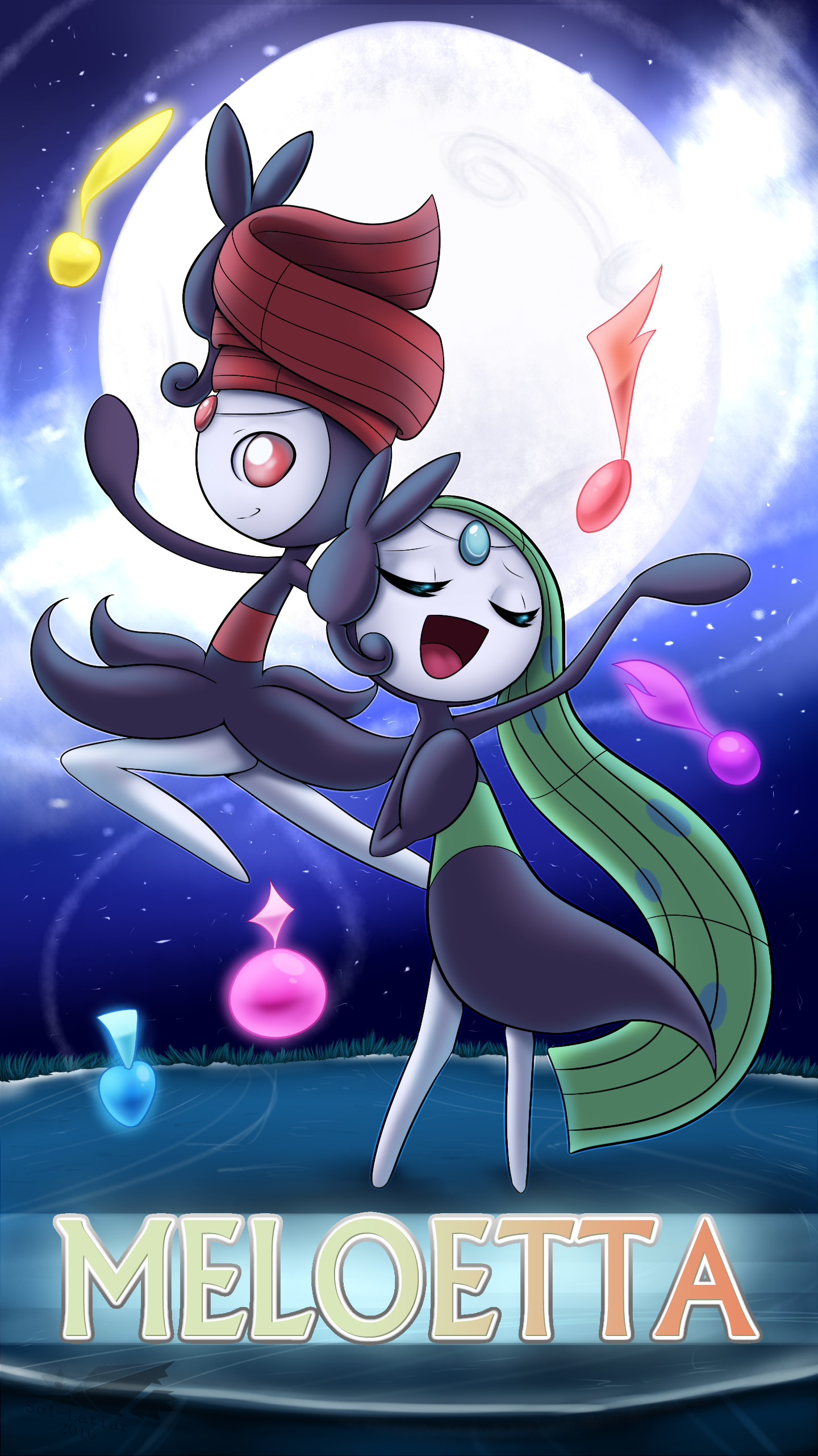 art trade for meloetta-shiny by pokemonlpsfan 