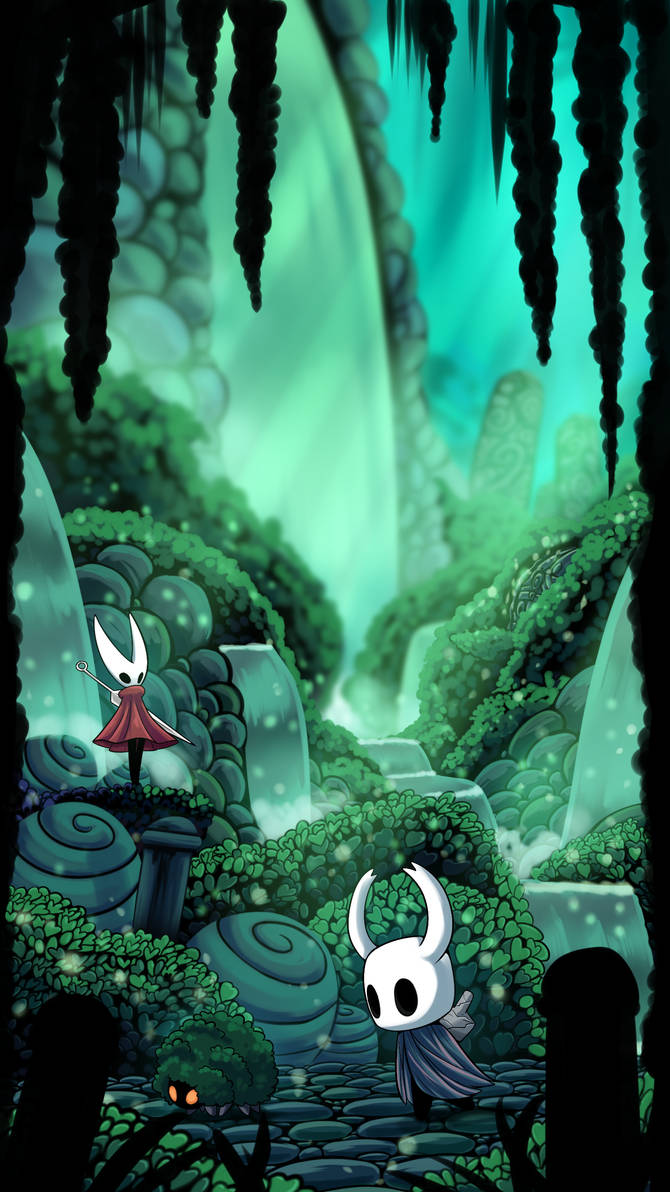 Hollow Knight - Greenpath by Sol-Lar-Bink on DeviantArt