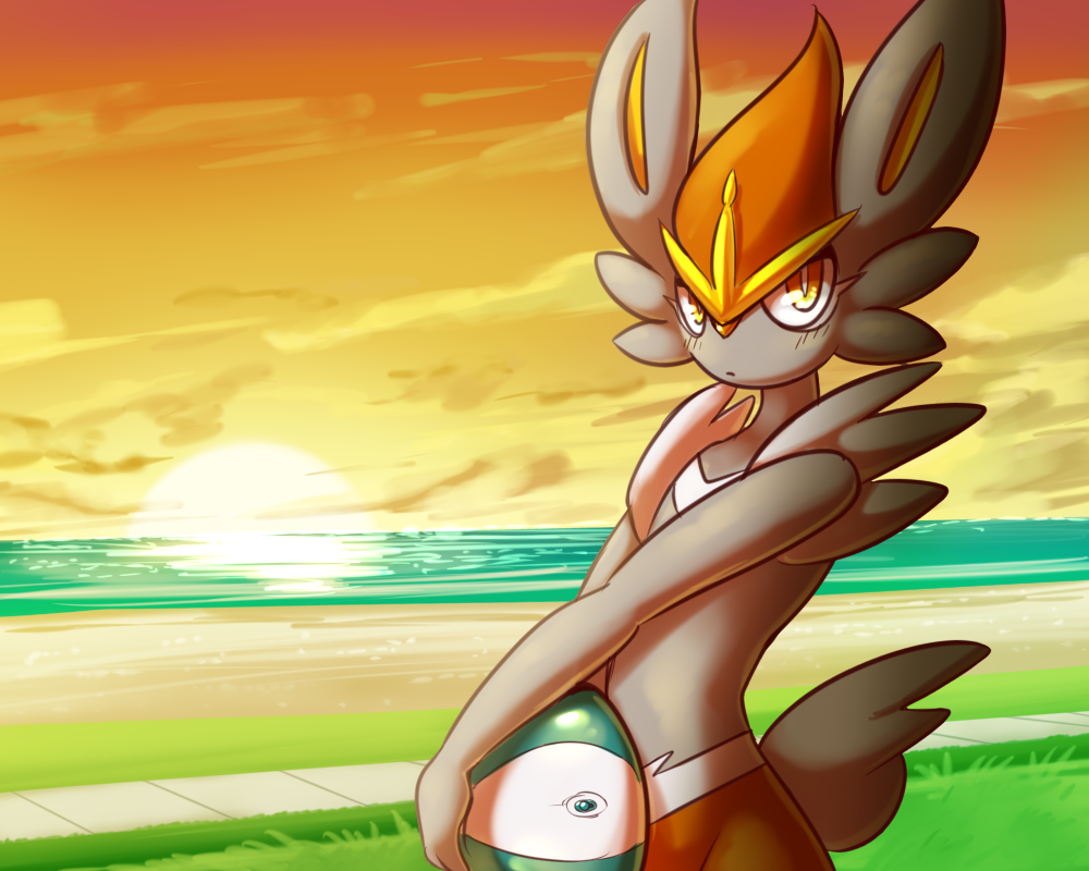 Shiny Cinderace by Sol-Lar-Bink on DeviantArt