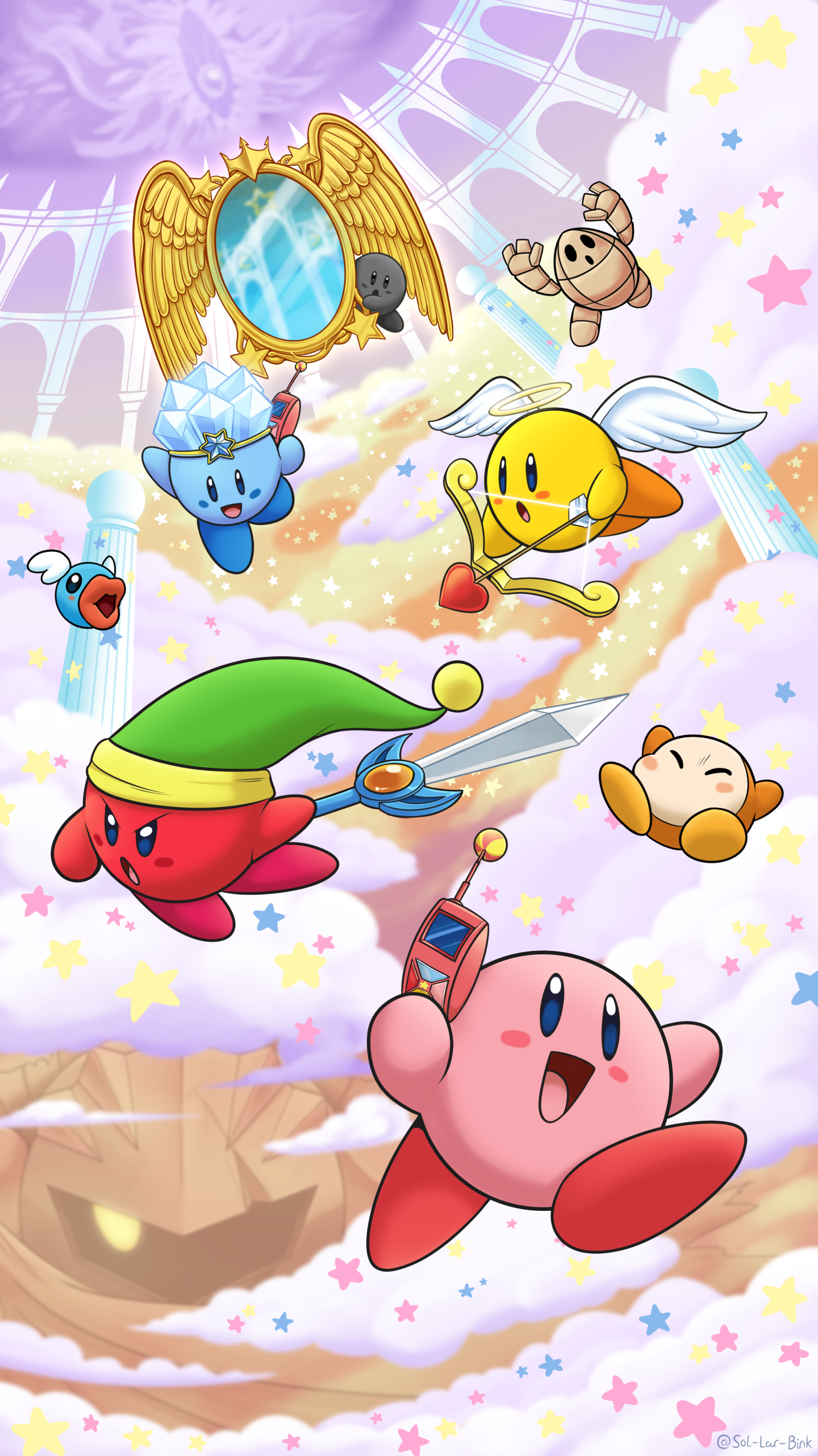 I made a Kirby wallpaper! : r/Kirby