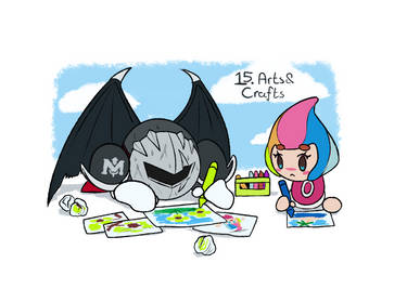 Kirbytober 15: Arts and Crafts