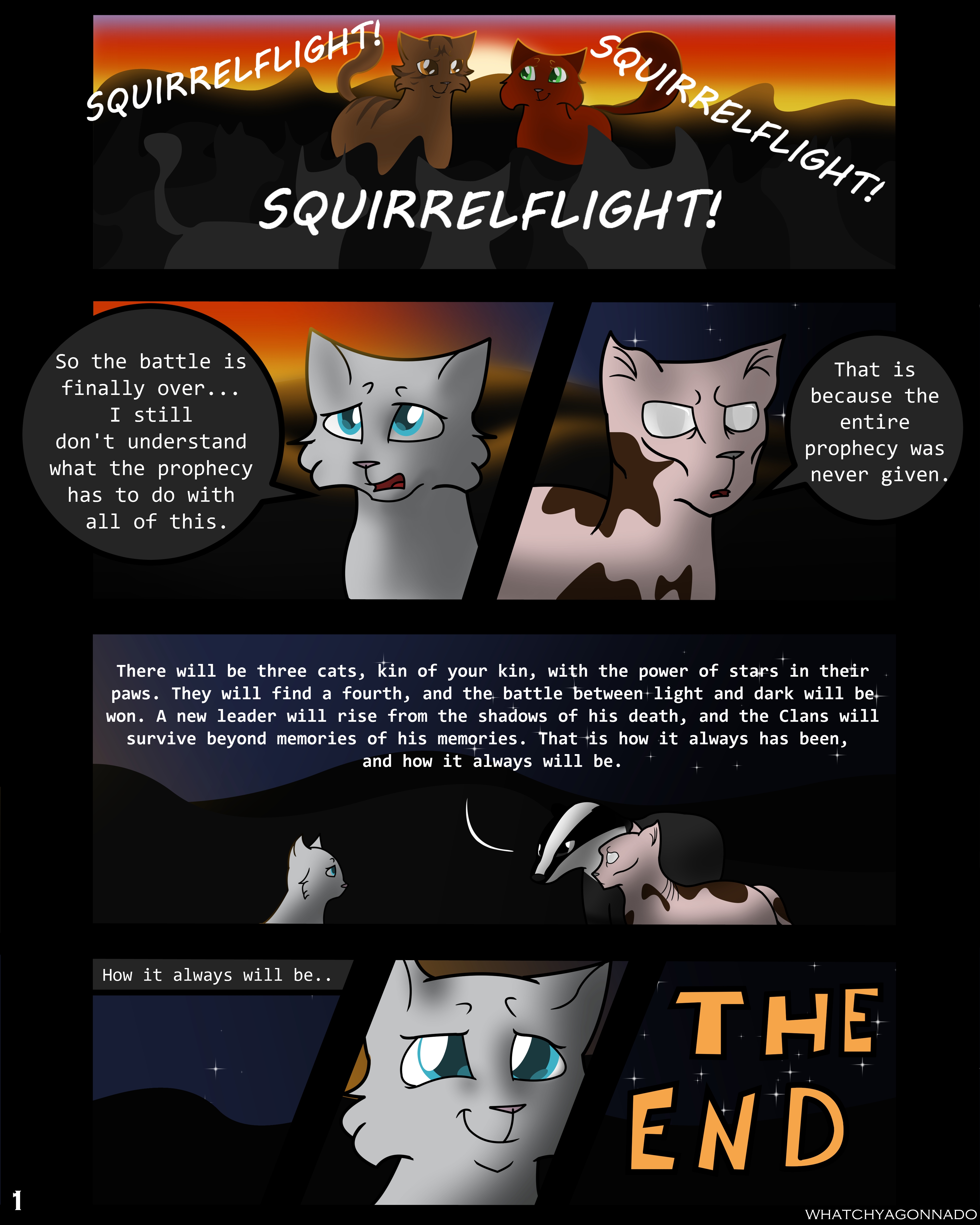 In the Background: Prologue - Page 1