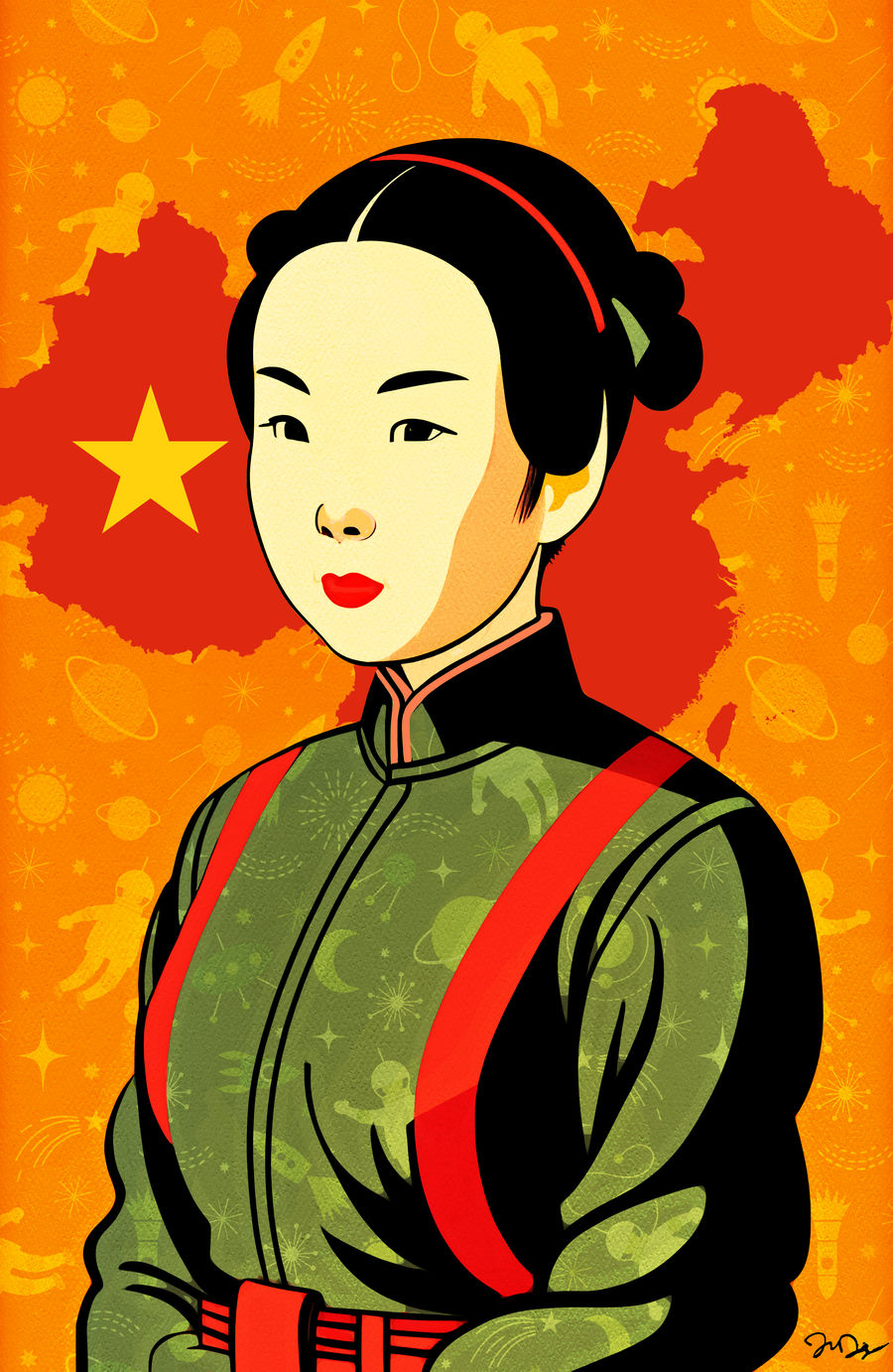 Chinese Space Program Poster By Nine9nine9 On DeviantArt chinese-space-program-poster-by-nine9nine9-on-deviantart